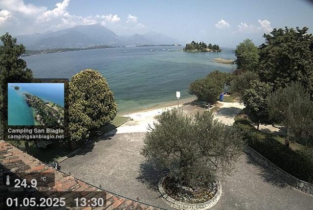 Webcam Manerba, Camping San Biagio